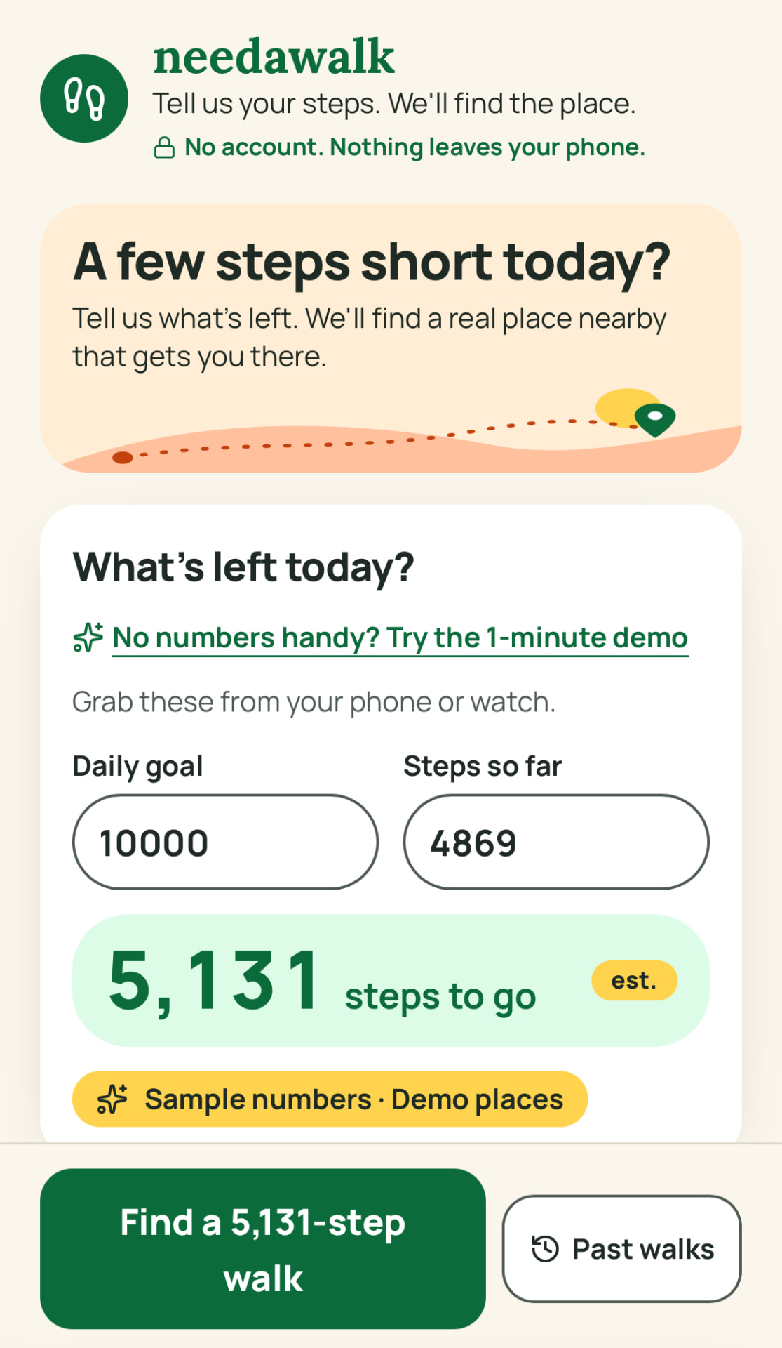 needawalk app screens